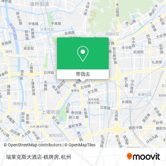 瑞莱克斯大酒店-棋牌房地图