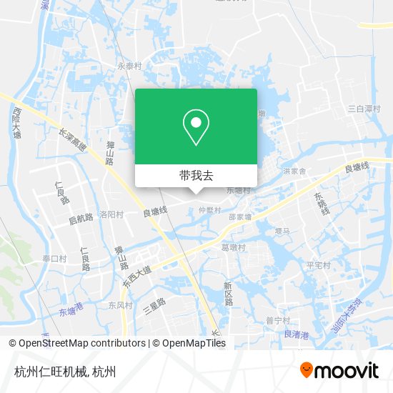 杭州仁旺机械地图