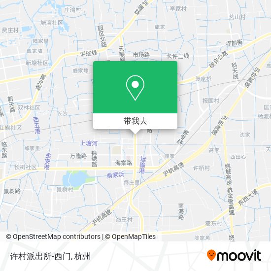 许村派出所-西门地图