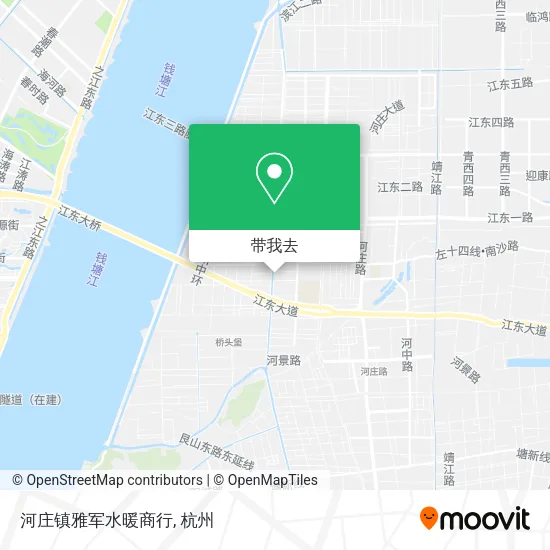 河庄镇雅军水暖商行地图