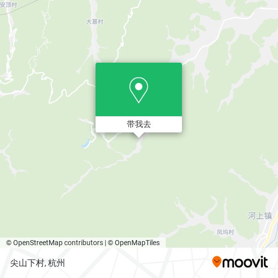 尖山下村地图