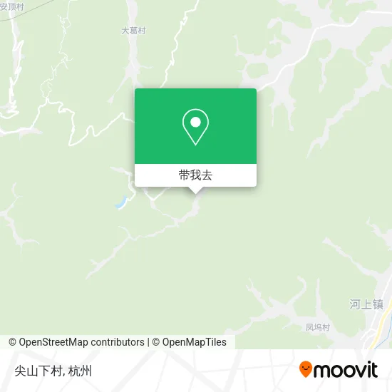 尖山下村地图