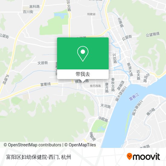 富阳区妇幼保健院-西门地图