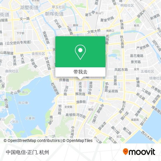 中国电信-正门地图