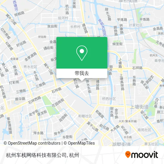 杭州车栈网络科技有限公司地图