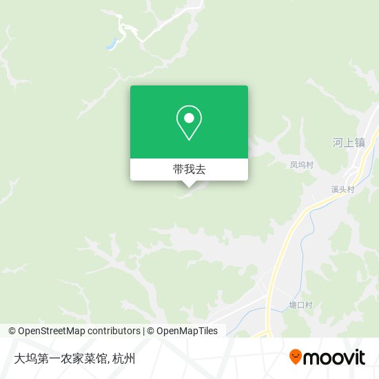 大坞第一农家菜馆地图