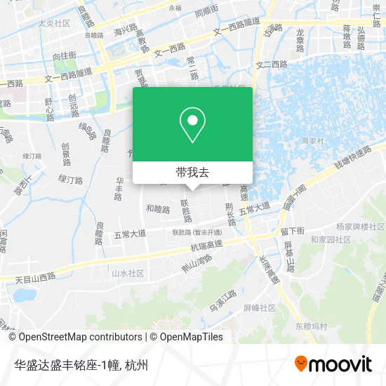 华盛达盛丰铭座-1幢地图