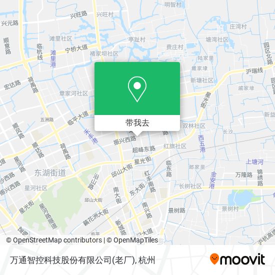 万通智控科技股份有限公司(老厂)地图