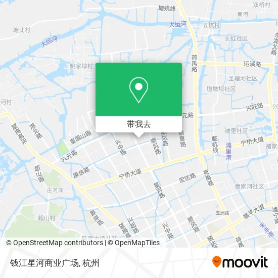 钱江星河商业广场地图