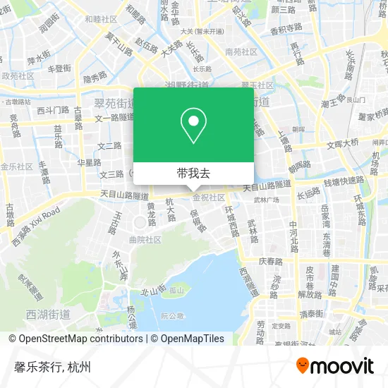 馨乐茶行地图