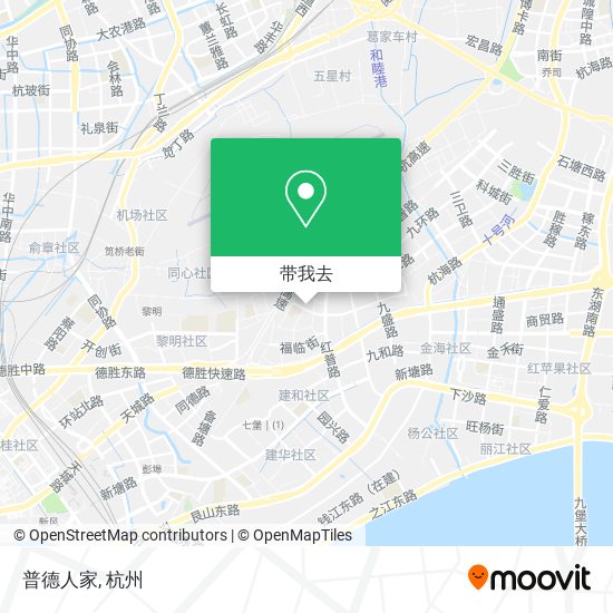 普德人家地图