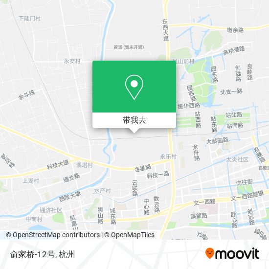 俞家桥-12号地图