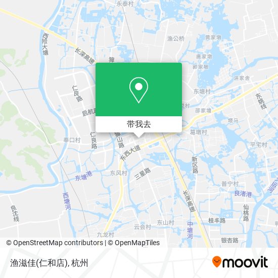 渔滋佳(仁和店)地图