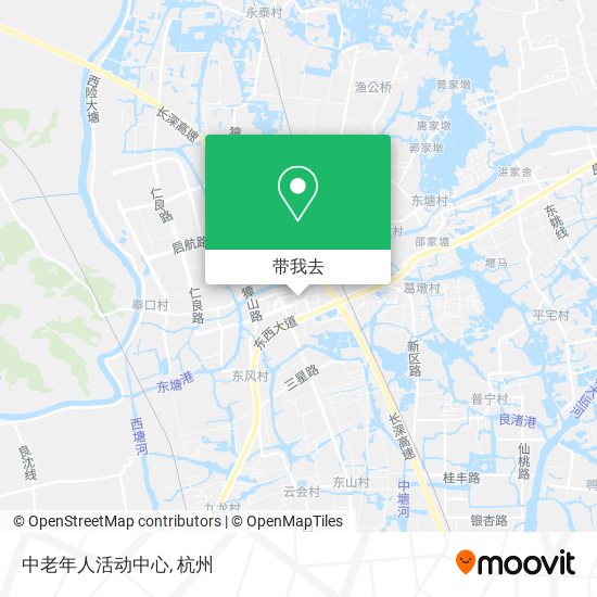 中老年人活动中心地图
