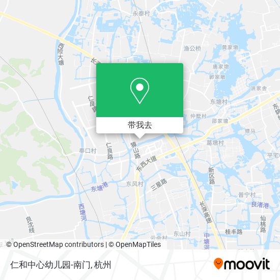 仁和中心幼儿园-南门地图