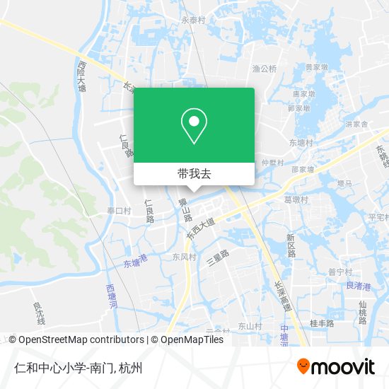仁和中心小学-南门地图
