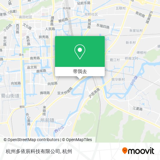 杭州多依辰科技有限公司地图