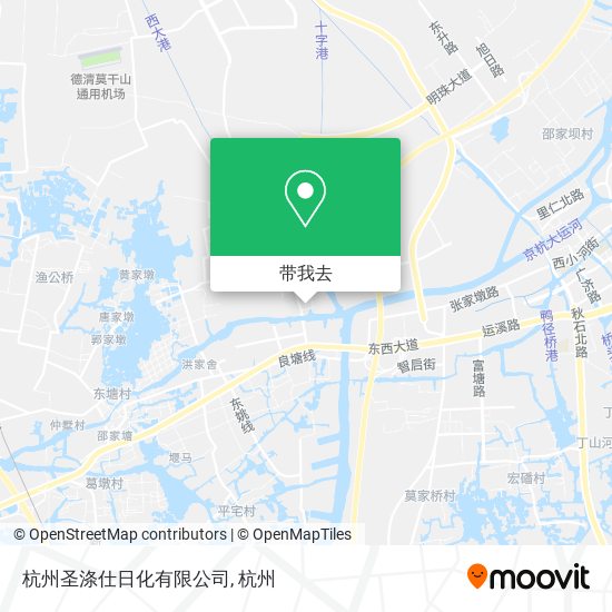 杭州圣涤仕日化有限公司地图