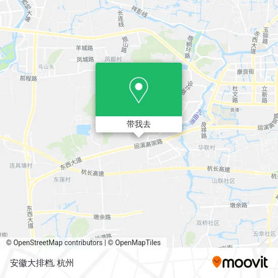 安徽大排档地图