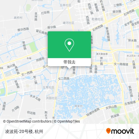 凌波苑-20号楼地图