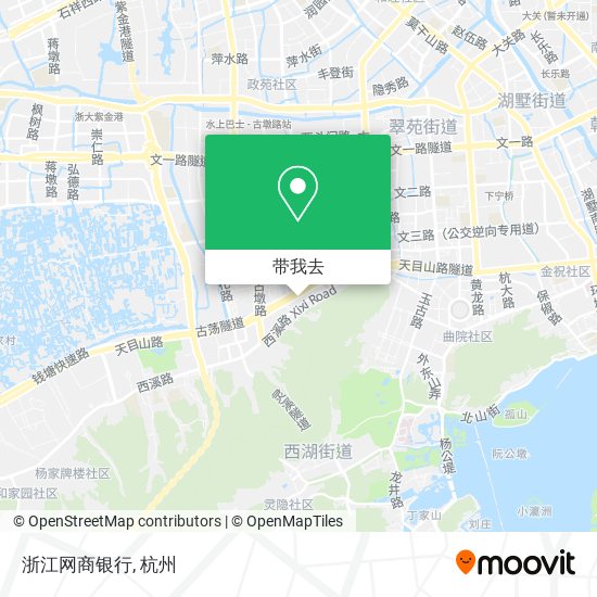 浙江网商银行地图