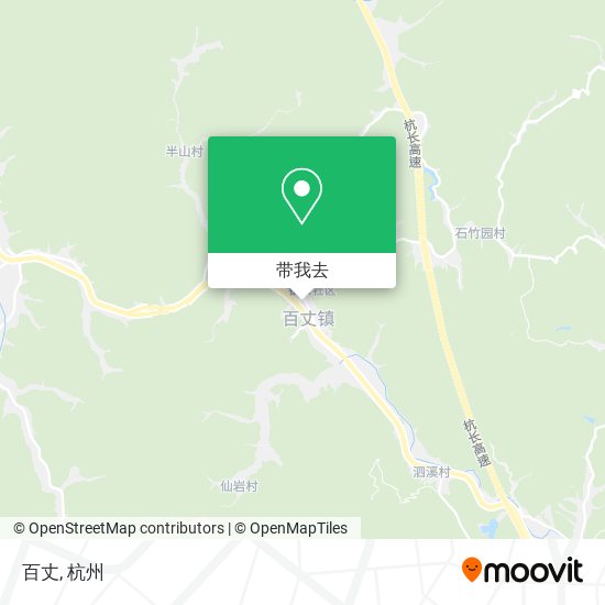 百丈地图