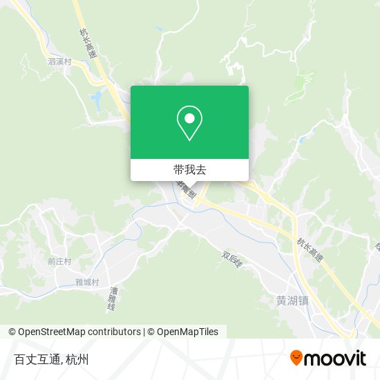 百丈互通地图