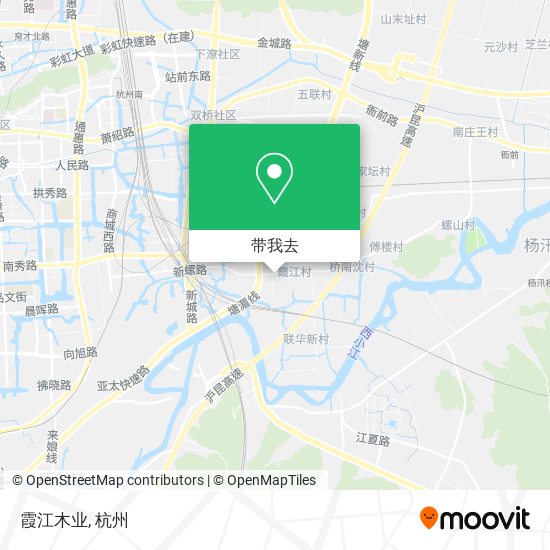 霞江木业地图