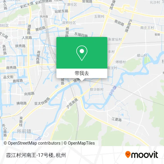 霞江村河南王-17号楼地图