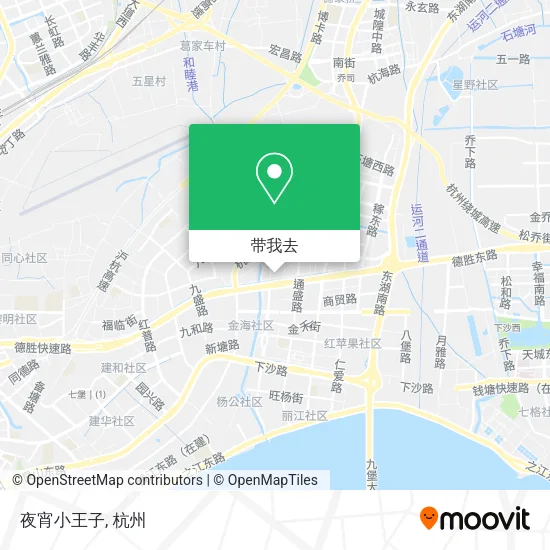 夜宵小王子地图
