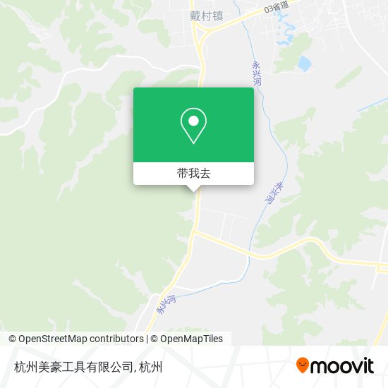 杭州美豪工具有限公司地图