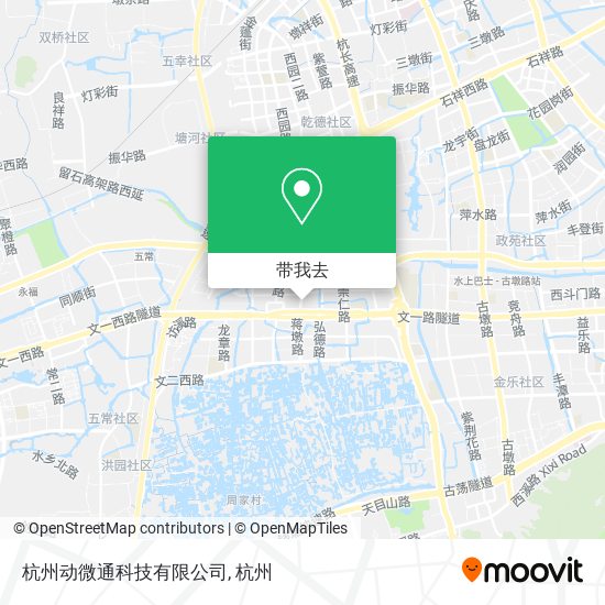 杭州动微通科技有限公司地图