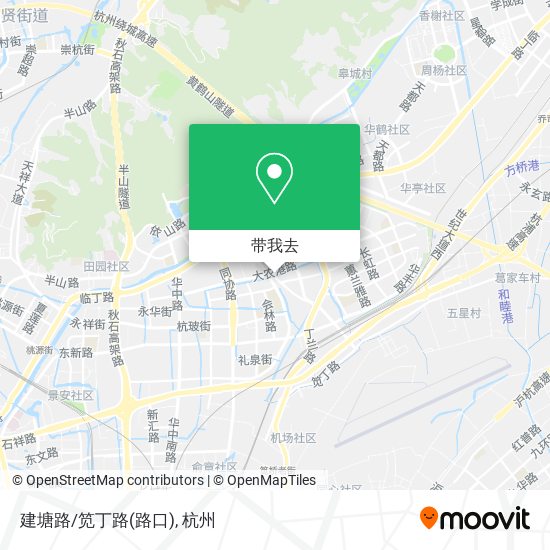 建塘路/笕丁路(路口)地图