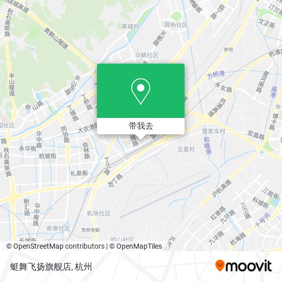蜓舞飞扬旗舰店地图