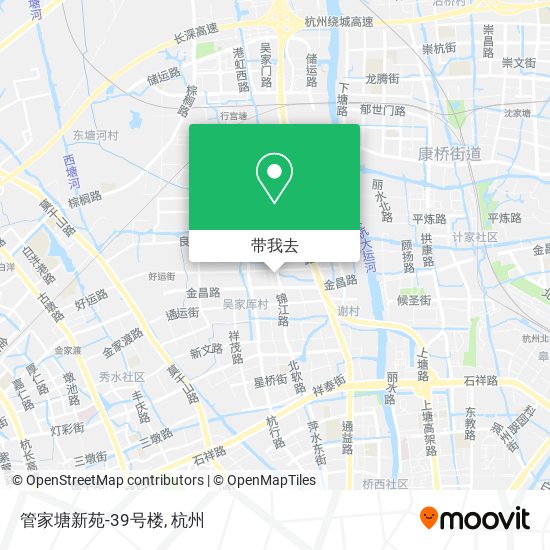 管家塘新苑-39号楼地图