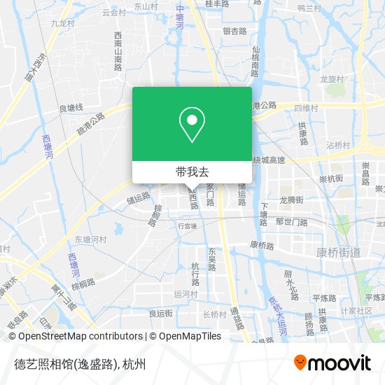 德艺照相馆(逸盛路)地图