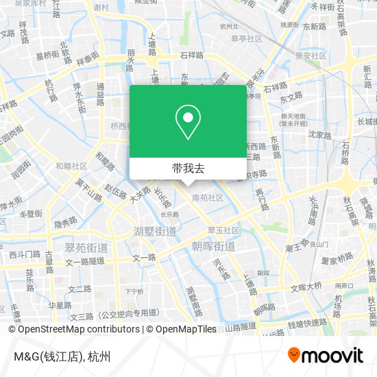 M&G(钱江店)地图
