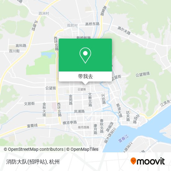 消防大队(招呼站)地图