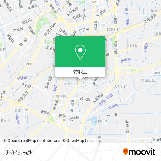 开乐迪地图