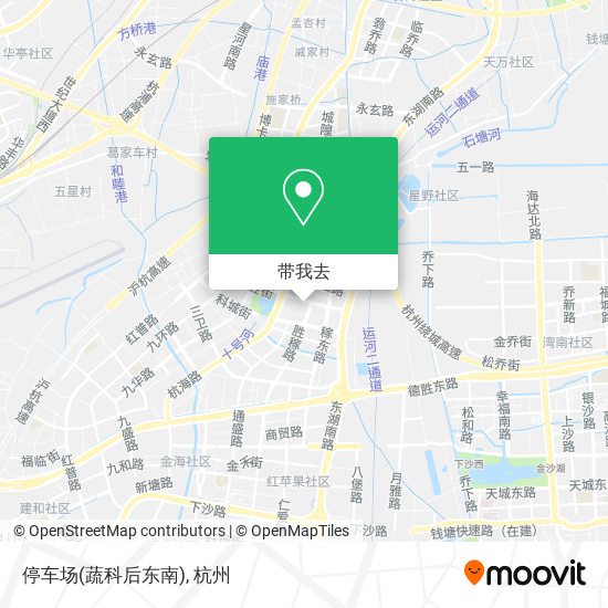 停车场(蔬科后东南)地图