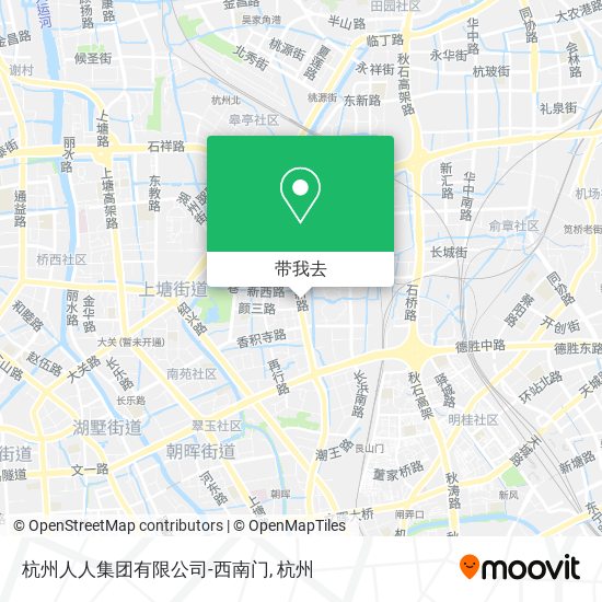 杭州人人集团有限公司-西南门地图