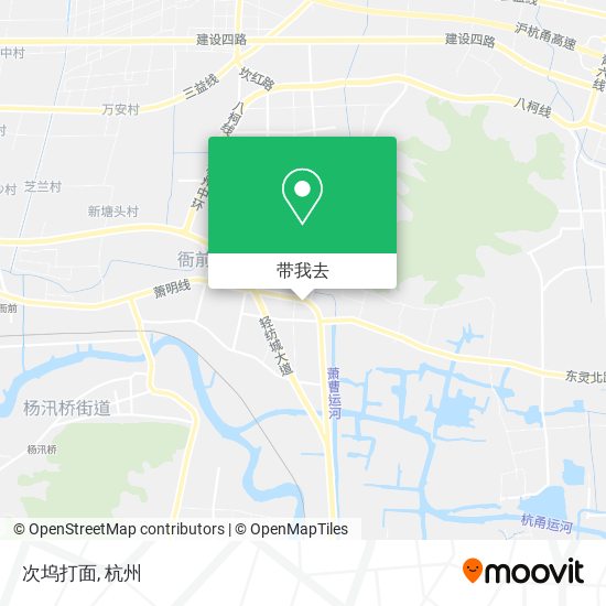 次坞打面地图