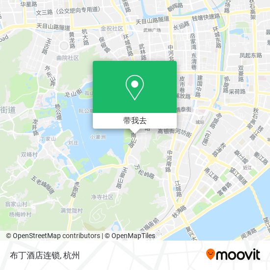 布丁酒店连锁地图