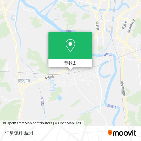 汇昊塑料地图