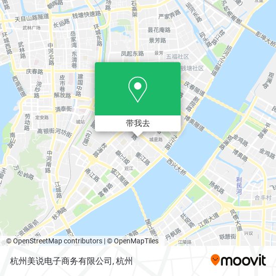 杭州美说电子商务有限公司地图