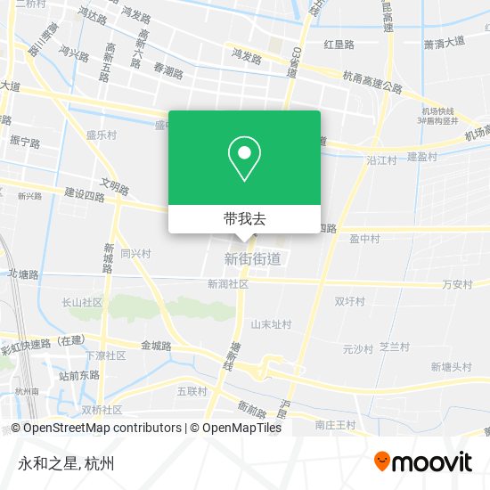 永和之星地图