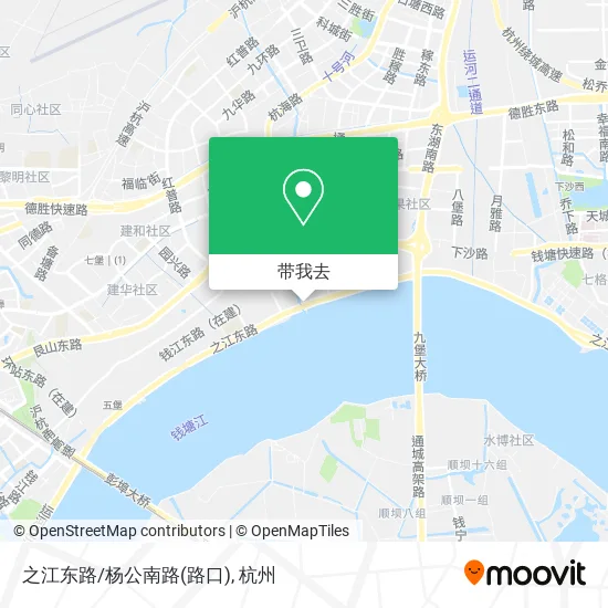 之江东路/杨公南路(路口)地图