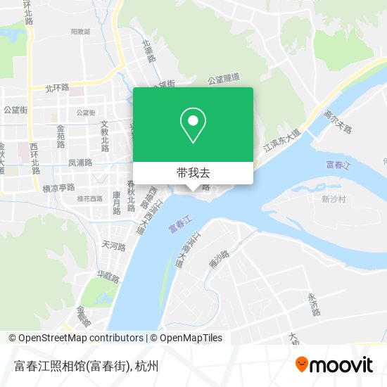 富春江照相馆(富春街)地图