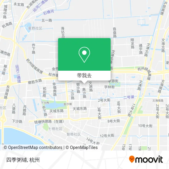 四季粥铺地图