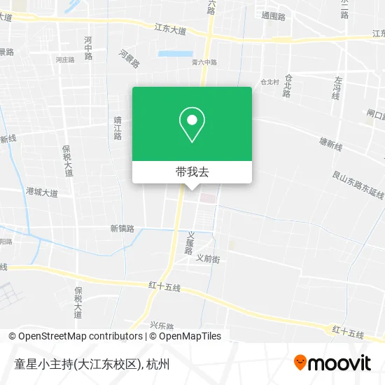 童星小主持(大江东校区)地图